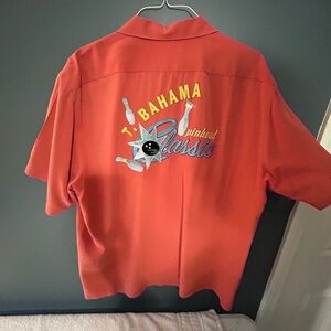 Tommy Bahama Red Bowling Shirt